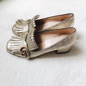 AUTHENTIC - Gucci Marmont Pump